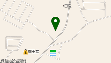 グリーン理容室の地図画像