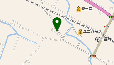 たかはし理容の地図画像