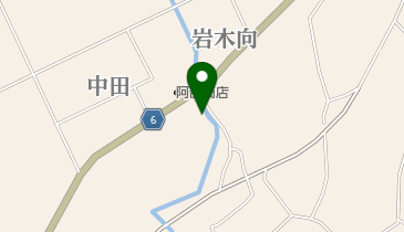 三角理容店の地図画像