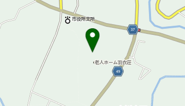 グループホームはごろもの地図画像