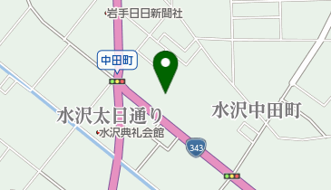 有限会社岩手自動車硝子店の地図画像