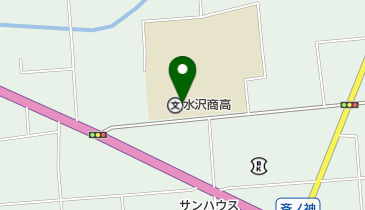 岩手県立 杜陵高等学校奥州校通信制の地図画像