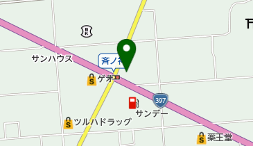 美容室ベルノの地図画像