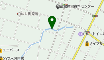 ひだかクリーニング店の地図画像