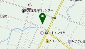 本間クリーニングの地図画像