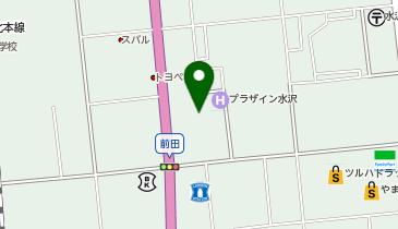 奥州歯科医師会の地図画像