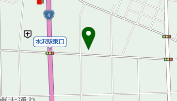 阿含宗水沢連絡所の地図画像