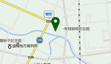 石川氷屋の地図画像