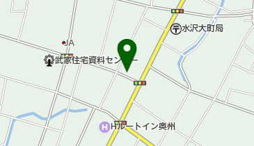 サイクルセンター蜂谷の地図画像