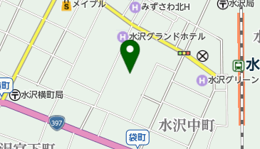 大安寺の地図画像