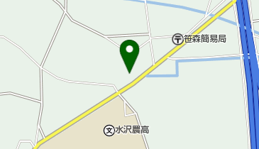 笹森商店の地図画像