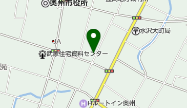 大内生花店の地図画像