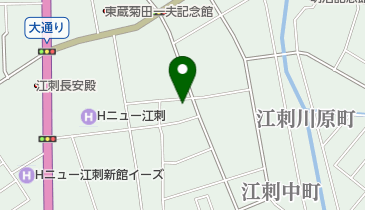中橋魚店の地図画像