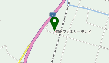 前沢バッティングセンターの地図画像