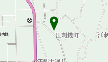 ときわ美容室の地図画像