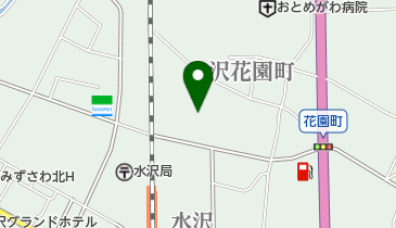 フコク生命保険相互会社水沢営業所の地図画像