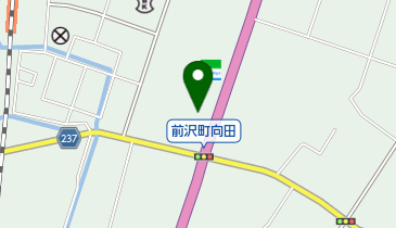 やまなか家前沢店の地図画像