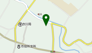 奥州市役所 衣川地域 衣川山村開発センター・衣川地区センターの地図画像