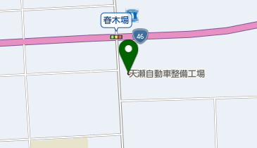 天瀬自動車整備工場の地図画像