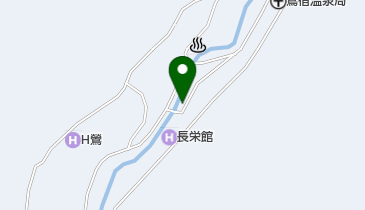 かどや旅館の地図画像