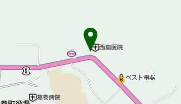 仲町生花店の地図画像