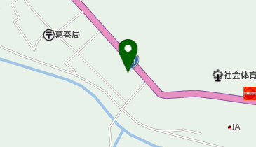 うえの美容室の地図画像