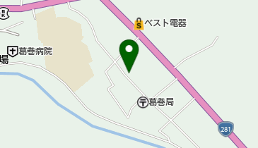 ふさ美容室の地図画像