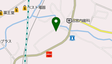 杣燃料店の地図画像