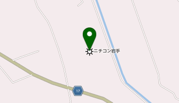 ニチコン岩手株式会社の地図画像