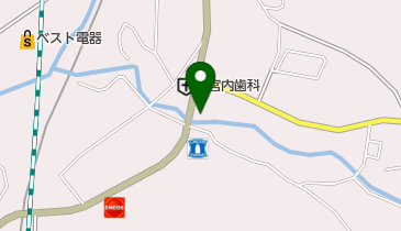 オーロラ薬局沼宮内店の地図画像