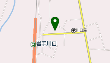 田中理容店の地図画像