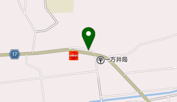 まつばら理容所の地図画像