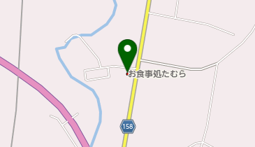 お食事処たむらの地図画像