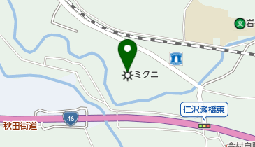 株式会社ミクニ 大釜工場の地図画像