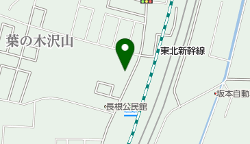葉ノ木沢モータースの地図画像