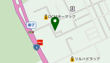 ヘアーハウス向日葵の地図画像