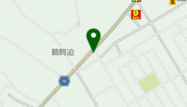 理容ウカイの地図画像