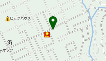 理容室ポプラの地図画像