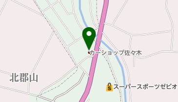 カーショップ佐々木の地図画像