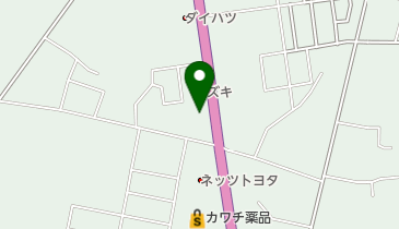 ヒノヤ整備工場の地図画像