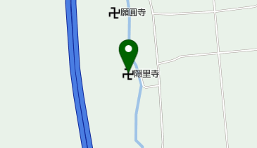 隠里寺の地図画像