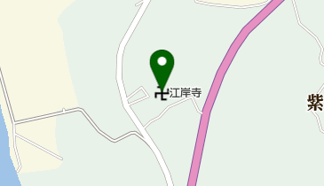 江岸寺の地図画像