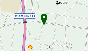 てるい手芸店の地図画像