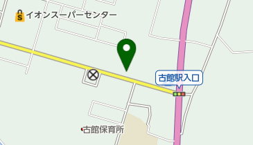 肉のさんたの地図画像