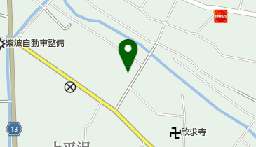 青山ふとん店の地図画像
