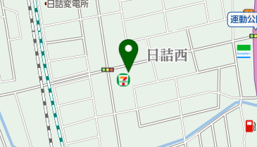 理容ながいの地図画像