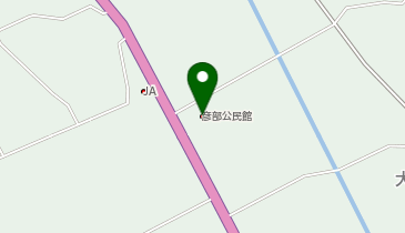 紫波町役場 彦部公民館の地図画像