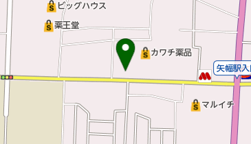 秀吉FC矢巾店の地図画像