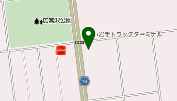 東北交通共済協同組合岩手県支部の地図画像