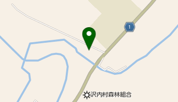 西和賀町森林組合の地図画像